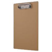 Einfache hellbraune Behörde® Klemmbrett (Links)