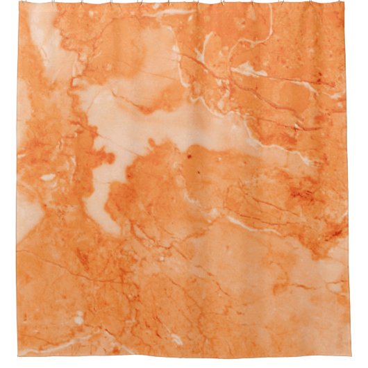 Einfache hellbraune Marmortextur Duschvorhang (Vorderseite)