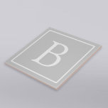 Einfache hellgraue Monogramm<br><div class="desc">Vielen Dank für Ihren Kauf!</div>