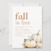 Einfache Herabsetzung der Liebe Engagement Partei Einladung (Vorderseite)