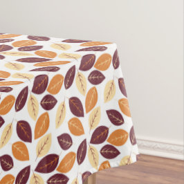 Einfache Herbstleaves Tableclout Tischdecke