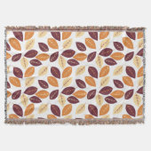 Einfache Herbstleaves-Throw-Blanket Decke (Vorderseite)