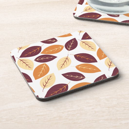 Einfache Herbstunterdrückung der Getränkeküste Getränkeuntersetzer (Linke Seite)