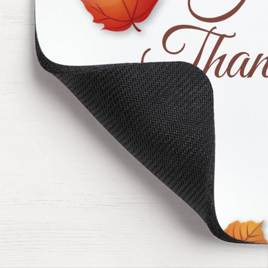 Einfache Herbstverläufe Erntedank | Mousepad (Ecke)