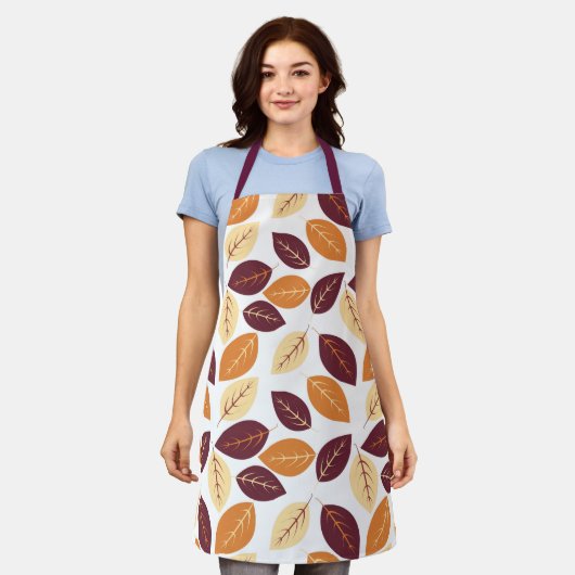 Einfache Herbstverlusts-Schürze Schürze (Getragen)