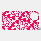 Einfache Herzen 2014 Case-Mate iPhone Hülle (Rückseite (Horizontal))