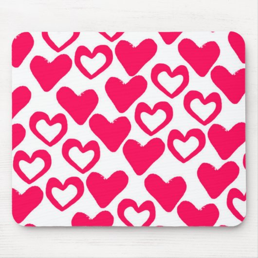 Einfache Herzen 2014 Mousepad (Vorne)