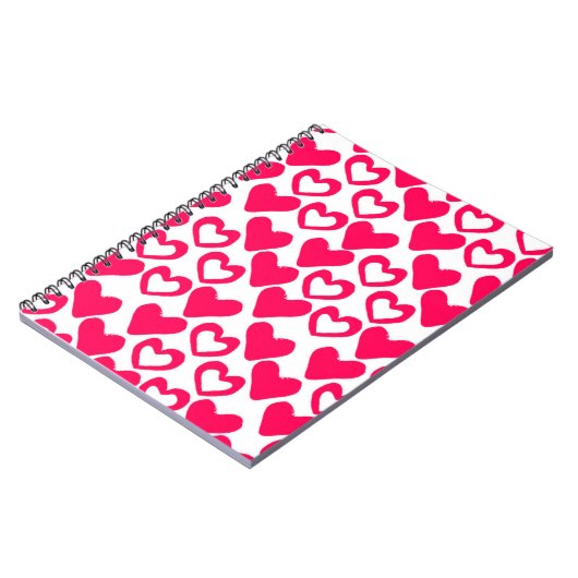 Einfache Herzen 2014 Notizblock (Linke Seite)