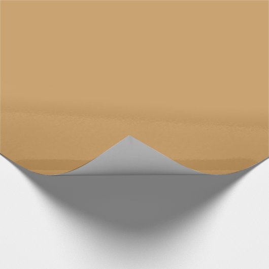 Einfache Hintergrundfarbe Gold Geschenkpapier (Ecke)