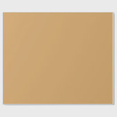 Einfache Hintergrundfarbe Gold Geschenkpapier (Flach)