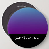 Einfache Hintergrundfarbe Türkis Blau Lila Button (Vorne & Hinten)