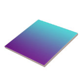 Einfache Hintergrundfarbe Türkis Blau Lila Fliese (Seite)