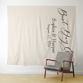 Einfache Hintergrundinformationen zum Best Day-Cre Wandteppich (Beispiel (Horizontal))