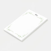 Einfache Hinweise zur grünen Kontur Post-it Klebezettel (angewinkelt)