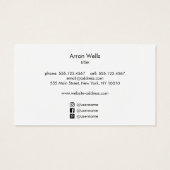 Einfache Hinzufügen eines Logos mit Social Media-S (Rückseite)