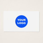 Einfache Hinzufügen eines Logos mit Social Media-S (Vorderseite)