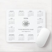 Einfache Hinzufügen Ihrer Logo-Typografie-Kalender Mousepad (Mit Mouse)