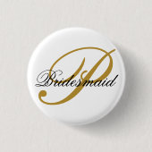 Einfache Hinzufügen von Monogramm benutzerdefinier Button (Vorderseite)