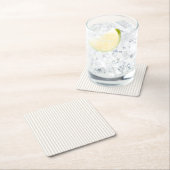 Einfache, hoch entwickelte, moderne Tan- und White Rechteckiger Pappuntersetzer (Vor Ort)