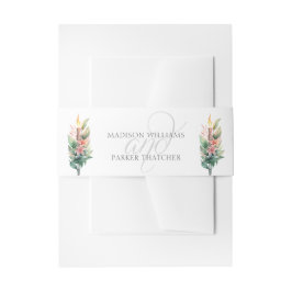 Einfache Hochzeit am Strand Einladungsbanderole