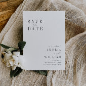 einfache Hochzeit Das Datum speichern Save The Date