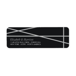 Einfache Hochzeit geometrischer Art