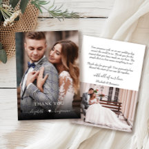 Einfache Hochzeit im modernen Herz-Foto