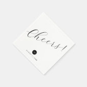 Einfache Hochzeit Napkins - Beifall! Serviette (Ecke)