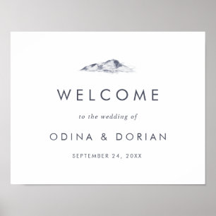 Einfache Hochzeit Poster