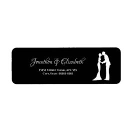 Einfache Hochzeit Schwarz/Weiß Braut und Bräuche