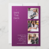 Einfache Hochzeit Speichern Sie das Foto Datum Save The Date (Vorderseite)