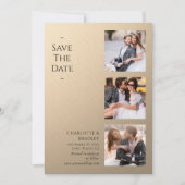 Einfache Hochzeit Speichern Sie das Foto Datum Save The Date (Vorderseite)