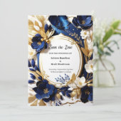 Einfache Hochzeit Speichern Sie die Datumskarte Save The Date (Stehend Vorderseite)