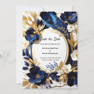 Einfache Hochzeit Speichern Sie die Datumskarte Save The Date