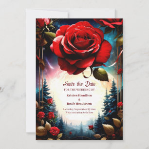 Einfache Hochzeit Speichern Sie die Datumskarte Save The Date