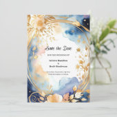 Einfache Hochzeit Speichern Sie die Datumskarte Save The Date (Stehend Vorderseite)