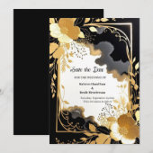 Einfache Hochzeit Speichern Sie die Datumskarte Save The Date (Vorne/Hinten)