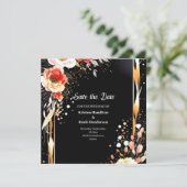 Einfache Hochzeit Speichern Sie die Datumskarte Save The Date (Stehend Vorderseite)