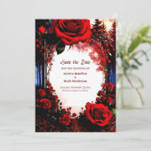 Einfache Hochzeit Speichern Sie die Datumskarte Save The Date (Stehend Vorderseite)