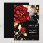 Einfache Hochzeit Speichern Sie die Datumskarte Save The Date (Vorne/Hinten)