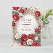 Einfache Hochzeit Speichern Sie die Datumskarte Save The Date (Stehend Vorderseite)