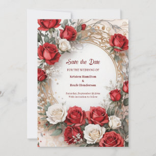 Einfache Hochzeit Speichern Sie die Datumskarte Save The Date