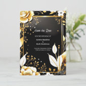 Einfache Hochzeit Speichern Sie die Datumskarte Save The Date (Stehend Vorderseite)