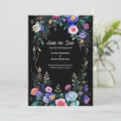 Einfache Hochzeit Speichern Sie die Datumskarte Save The Date (Stehend Vorderseite)