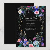 Einfache Hochzeit Speichern Sie die Datumskarte Save The Date (Vorne/Hinten)