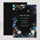 Einfache Hochzeit Speichern Sie die Datumskarte Save The Date (Vorne/Hinten)