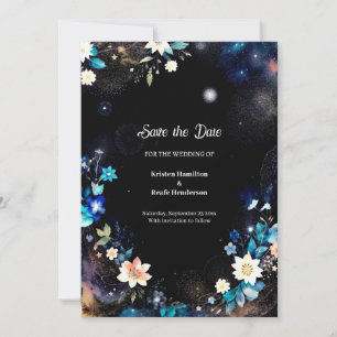 Einfache Hochzeit Speichern Sie die Datumskarte Save The Date