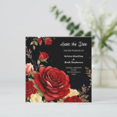 Einfache Hochzeit Speichern Sie die Datumskarte Save The Date (Stehend Vorderseite)