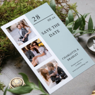 Einfache Hochzeit - Termin Foto Bild speichern Save The Date