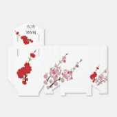 Einfache Hochzeit Vielen Dank, dass Sie Kirschblüt Geschenkschachtel (Ungefaltet)